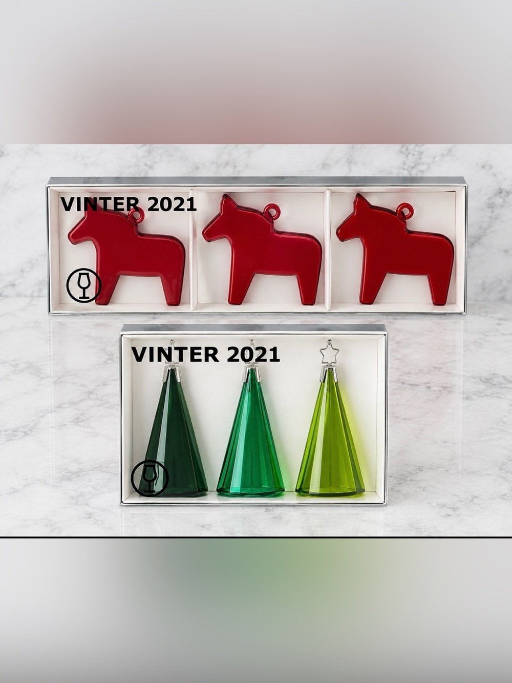 IKEA 2021 Limited Edition Collectable Holiday Ornaments